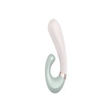 Load image into Gallery viewer, Satisfyer Heat Wave Rabbit Vibrator with Warming Function and App Control - G-Spot and Clitoris Stimulation, Heated Vibrating Dildo - Compatible with Satisfyer App, Waterproof, Rechargeable (Mint)
