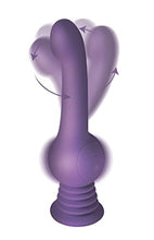 Load image into Gallery viewer, INMI Sex Shaker Silicone for Men, Women, &amp; Couples. Rechargeable, Waterproof and Powerful Gyrating Dildo, 1 Piece, Purple.

