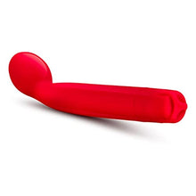 Load image into Gallery viewer, Sleek Multi Speed Curved Tip Vibrator - G Spot Stimulator - Waterproof - Sex Toy for Women - Sex Toy for Couples (Scarlet Red)
