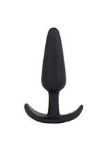 Load image into Gallery viewer, Doc Johnson Mood - Naughty 1 - Silicone Anal Plug - Medium - 3.9 in. Long and 1 in. Wide - Tapered Base for Comfort Between The Cheeks - Medium - Black
