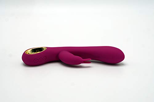 SMART LMK- Rabbit Vibrator 5 Speeds for Women,10 Modes,Great Adult Toy,Rechargeable,Viborater with Heating,Gspot and Clitoris Stimulation,Dildo Sex Pleassure,Waterproof