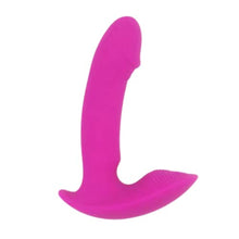 Load image into Gallery viewer, ERUN Silicone Vibrating Anal Beads Butt Plug Wearable Vibrator Mimic Finger Sam Quiet Panty Vibrator 10 Vibration G Spot Vibrator, Sex Toys for Adult Women (Pink)
