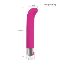 Load image into Gallery viewer, Fast Receive Quiet 10 Speeds Personal Bullet Rod Silicone Toys Powerful Mini Stick for Women Pleasure, Waterproof Bullet Tool Electric Play Handheld Pocket Travel Bullet Tool (Rose Red1)
