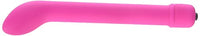 SI Novelties Silicone G-Spot Massager, Pink, 0.25 Pound