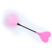 Load image into Gallery viewer, SM Tease Feathers Love Silicone Hand clap Paddle sm Torture Device Adult Couple Whip Spanking Paddles for Naughty Girl (Pink)
