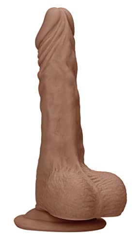 Dong with Testicles 7'' / 17 cm - Tan