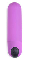 Bang Powerful Vibrating Bullet with Remote Control - Purple