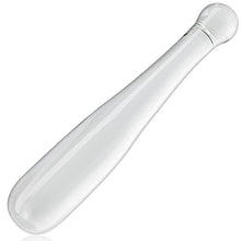 Load image into Gallery viewer, Anal Butt Plug Glass Anal Trainer Baseball Bat Clear Chrystal Pleasure Wand Anal Adult Sex Toy for Men Women Couples Masturbation (Large)
