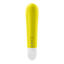 Load image into Gallery viewer, Satisfyer Ultra Power Bullet 1 Mini Bullet Vibrator - Clitoral Stimulator, Personal Massager, Rounded Tip - Portable, Waterproof, Rechargeable, 10.5cm (Yellow)
