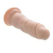 Load image into Gallery viewer, Adam &amp; Eve My First Willy Dildo, Flesh | Realistic and Waterproof Silicone Dildo with Suction Cup Base | Compatible with Water Based Lube | 5.25 Total Length, 4.5 Insertable
