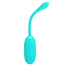 Load image into Gallery viewer, Pretty Love Kirk Liquid Silicone Remote Egg - Turquoise
