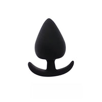 5 Size Silicone Big Butt Plug Anal Sex Toys for Adults Men Woman Underwear Buttplug Dildo (Color : Black, Size : X-Large)