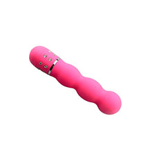 Load image into Gallery viewer, 2pcs Silicone for Realistic Dildo Plug Toy Butt G- spot Calabash Women Vaginal Beads Pink Anal Female Rhinestone
