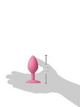 Load image into Gallery viewer, Doc Johnson Platinum Premium Silicone - The Minis - Spade - Medium - 4.0 in. Long and 1.5 in. Wide - Butt Plug - Petite Anal Toy - Great for Beginners - Pink
