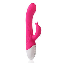 Load image into Gallery viewer, Rabbit Vibrator with Heating Function Rose Sex Toys for Clitoris G-spot Stimulation,Dual Motor Stimulator for Women or Couple Fun Waterproof Dildo Vibrator with 16 Powerful Vibrations
