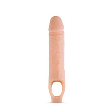 Load image into Gallery viewer, Performance Plus - Purio Silicone Cock Sheath Realistic Penis Enlargement Extender - Thicken Penis 2&quot;, Extend 1.5&quot;, Satin Smooth Ultrasilk, Ribbed for Pleasure, Stretch Your Balls, for Men - Beige
