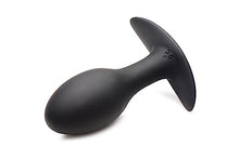 Load image into Gallery viewer, Rooster Rumbler Large Vibrating Silicone Butt Plug for Men, Women, &amp; Couples. 3 Speeds &amp; 4 Modes of Rumbling Vibration Premium Silicone Butt Plug, 1 Piece, Large, Black.
