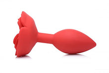 Load image into Gallery viewer, Lynx Silicone Rose Anal Plug - Large
