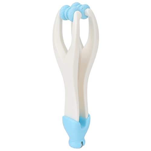 Finger Joint Acupoint Massager, Finger Roller Massager Relieve Stiffness Sturdy ABS Improve Flexibility for Finger Arthritis(Blue)