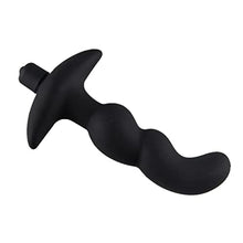 Load image into Gallery viewer, ERUN Vibrating Butt Plug Vibrating Anal Beads Butt Plug - Flexible Silicone 10 Vibration Modes Graduated Design Anal Sex Toy Dildo Soft Anal Vibrator Waterproof for Men Women
