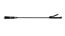 Load image into Gallery viewer, Rouge Long Riding Crop Slim Tip 24 Inches Whip Bondage &amp; Fetish (Black)
