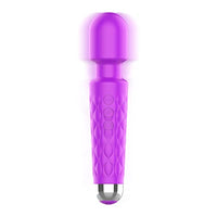 Vibrator, Dildo, Sex Toys, Upgraded 2023 New G-Spot Clit Vibrators, Waterproof Personal Wand Vibrator for Women, Hand-Held 20 Vibration Modes and 8 Speed Intensities Adult Female Sex Toys, Purple