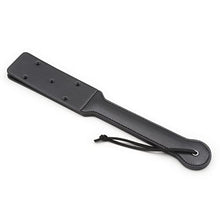 Load image into Gallery viewer, DOITOOL Couples Toys Black Restraint Slapper Play Cosplay for Role Premium Spanking Whip Fetish Double Flogger Hand Couple Bat Couples Game Accessories Leather Paddle Lovers Flirting Juguetes
