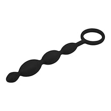 Load image into Gallery viewer, EIS Narrow Anal Chain - Flexible Anal Beads with Stimulating Sphere Structure in Soft Silicone with Retaining Ring (6.1 inches)
