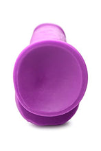 Load image into Gallery viewer, Pop Peckers 8.25 Inch Dildo with Balls - Purple
