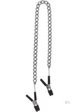 Load image into Gallery viewer, Endurance Jumper Cable Nipple Clamps w/Silver Chain
