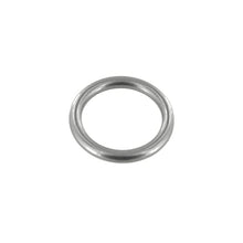 Load image into Gallery viewer, ORT Nickel Matte, Thin O-Ring, Solid Brass-LL, Multiple Sizes
