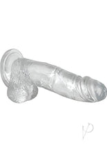 Load image into Gallery viewer, Adam and Eve Crystal Clear 8 inches Dildo
