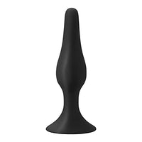 EIS Anal Dildo with Suction Cup - Anal Plug, Butt Plug, Conical Shape, Flexible Shaft, Skin-Friendly Silicone - 13cm Length