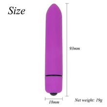 Load image into Gallery viewer, Fast Receive Quiet 10 Speeds Personal Bullet Rod Silicone Toys Powerful Mini Stick for Women Pleasure, Waterproof Bullet Tool Electric Play Handheld Pocket Travel Bullet Tool (Rose Red)
