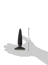 Load image into Gallery viewer, Heart 2 Heart Anal Plug Nitrile, Black, Small
