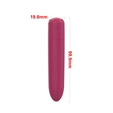 Load image into Gallery viewer, Fast Receive Waterproof Bullet Tool for Women Pleasure, Mini Travel Pocket Size, Personal Bullet Setting Quiet 10 Modes Powerful Mini Stick Electric Portable Small Bullet (Red)
