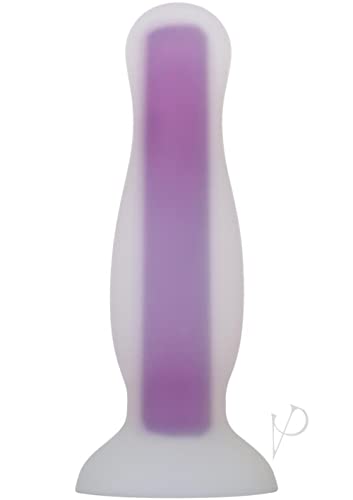 Luminous Anal Butt Plug Medium Purple Glow in The Dark