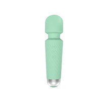 Personal Body Vibrator, Sexy Toy for Women with 20 Vibration Patterns, G-spot, Anal, Whisper Quiet, Waterproof, Handheld, Cordless Neck Shoulder Back Massage Stick,Green