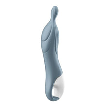 Load image into Gallery viewer, Satisfyer A-Mazing 2 A-Spot Vibrator for Women - Vibrating Dildo, G-spot Stimulator, Sex Toy with Curved, Grooved Texture, Flexible Tip - Waterproof, Rechargeable (Grey)
