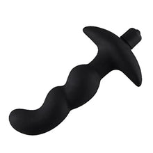 Load image into Gallery viewer, ERUN Vibrating Butt Plug Vibrating Anal Beads Butt Plug - Flexible Silicone 10 Vibration Modes Graduated Design Anal Sex Toy Dildo Soft Anal Vibrator Waterproof for Men Women
