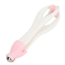 Load image into Gallery viewer, Finger Joint Acupoint Massager, ABS Material Curved Design Finger Hand Massage Roller Finger Roller Tool with Finger Massager for Indoor for Stiff Fingers (Pink)
