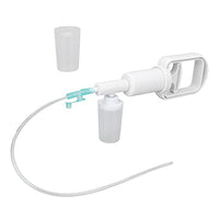 BRDI Manual Sputum Suction Pump, Transparent Sputum Suction Pump with Tube for Field