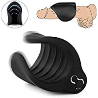 Load image into Gallery viewer, Men&#39;s Penis Glans Trainer Massager Silicone Vibrator Toy delay Men&#39;s Penis Head Vibrator Trainer Sex Toy
