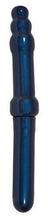 Load image into Gallery viewer, Doc Johnson Double Trouble 14&quot; Medium Smooth, Bubbles Midnight Blue
