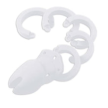 Load image into Gallery viewer, Silicone Chastity for Men Breathable Chastity Device Chastity Cage Devices Lightweight Sexual Wellness Cock Cage White 1.0 Count
