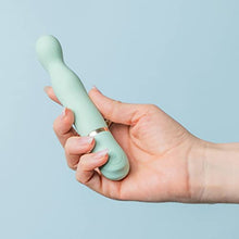 Load image into Gallery viewer, Bria Waterproof Vibrator Teal Silicone
