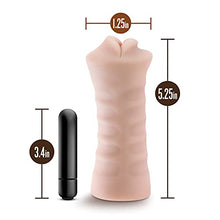 Load image into Gallery viewer, M for Men by Blush - Skye - Ultra Soft X5 Plus Tech Realistic 5&quot; Vibrating Masturbator Stroker With Vibrating Bullet - Open Ended &amp; Tight And Fits You Like A Glove - Hand Held Travel Size Male Sex Toy
