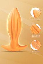 Load image into Gallery viewer, Ultral Soft Butt Plug, Flexible Liquid Silicone Anal Plug Prostate Massage G-spot Stimulator Anal Trainer Kit for Beginner Advanced Players Sex Factory (S)
