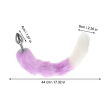 Load image into Gallery viewer, VALICLUD Fox Cosplay Set Fox Tail Anal Plug Collar Fox Ears Headband Nipple Clips Role Play Games Accessories for Couple Lover
