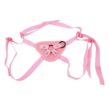 Load image into Gallery viewer, Lesbian Strap-on Pants Adjustable Belt Strap Ons Harness Strapon Panties with O-Rings Wearable Sex Toys (Color : BK)
